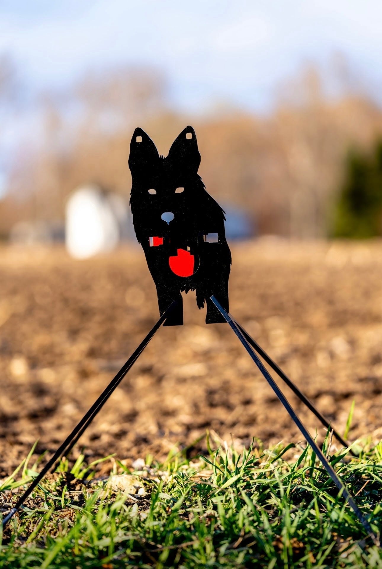 AR500 Steel Coyote Front Profile Pro Thermal Vital Target