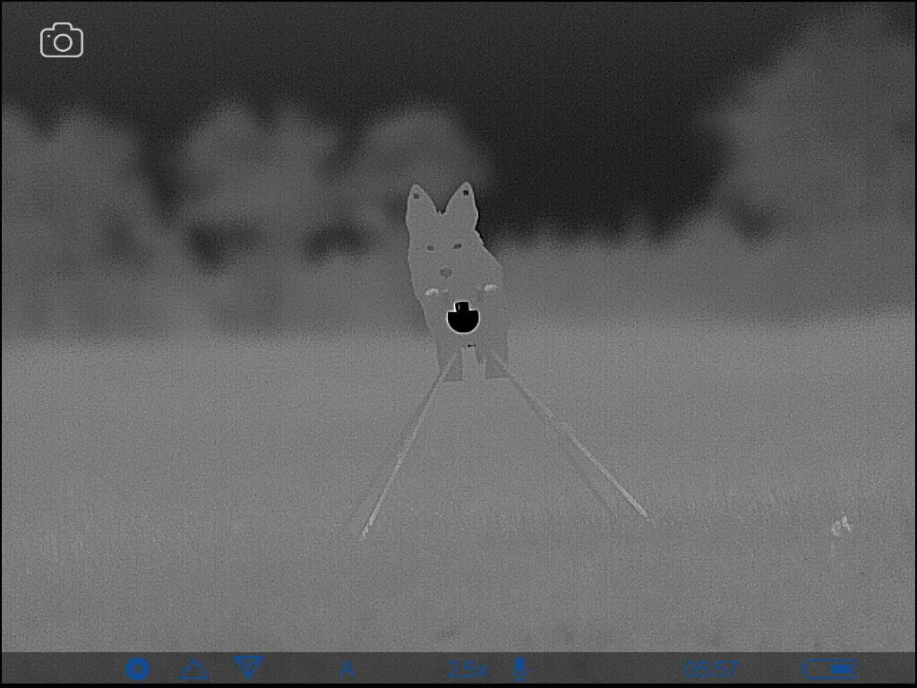 AR500 Steel Coyote Front Profile Pro Thermal Vital Target
